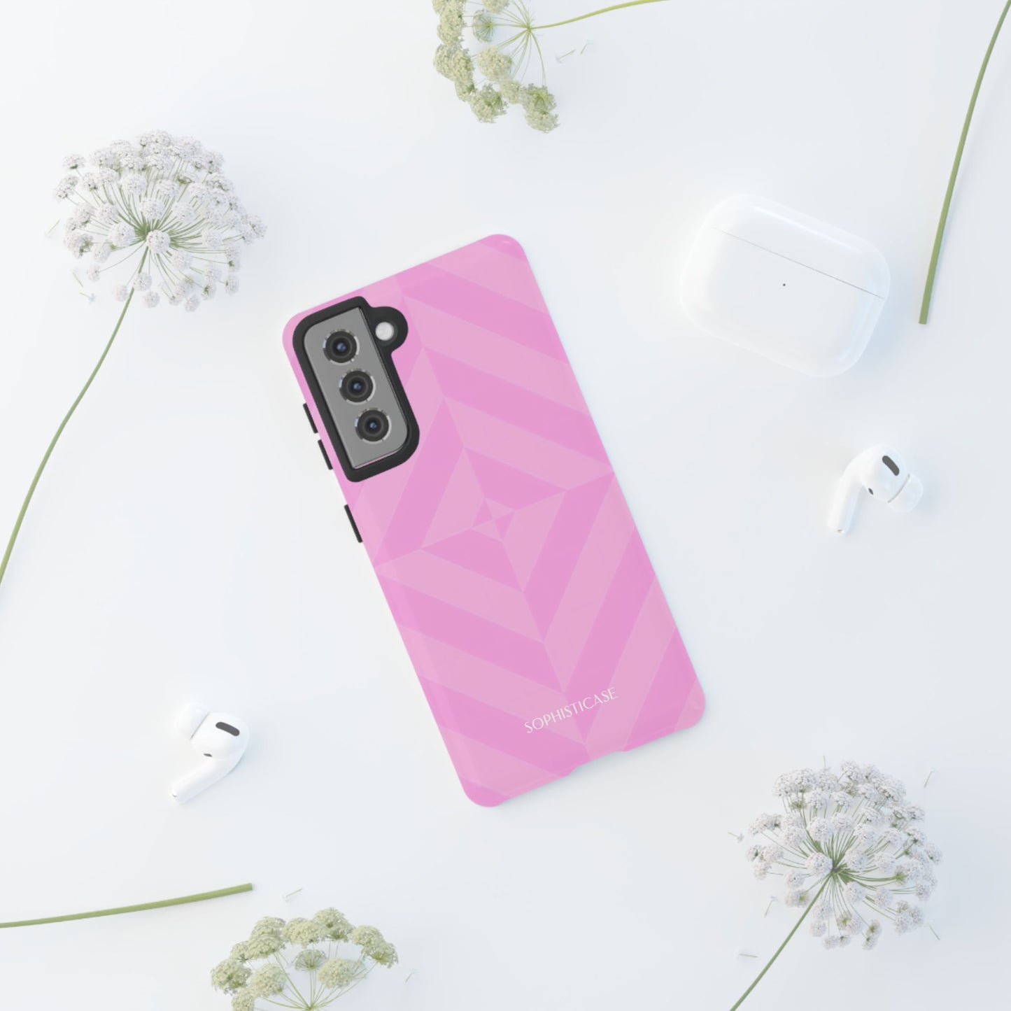 Zenergy in Pink - iPhone Case, Samsung Galaxy Case, Google Pixel Case
