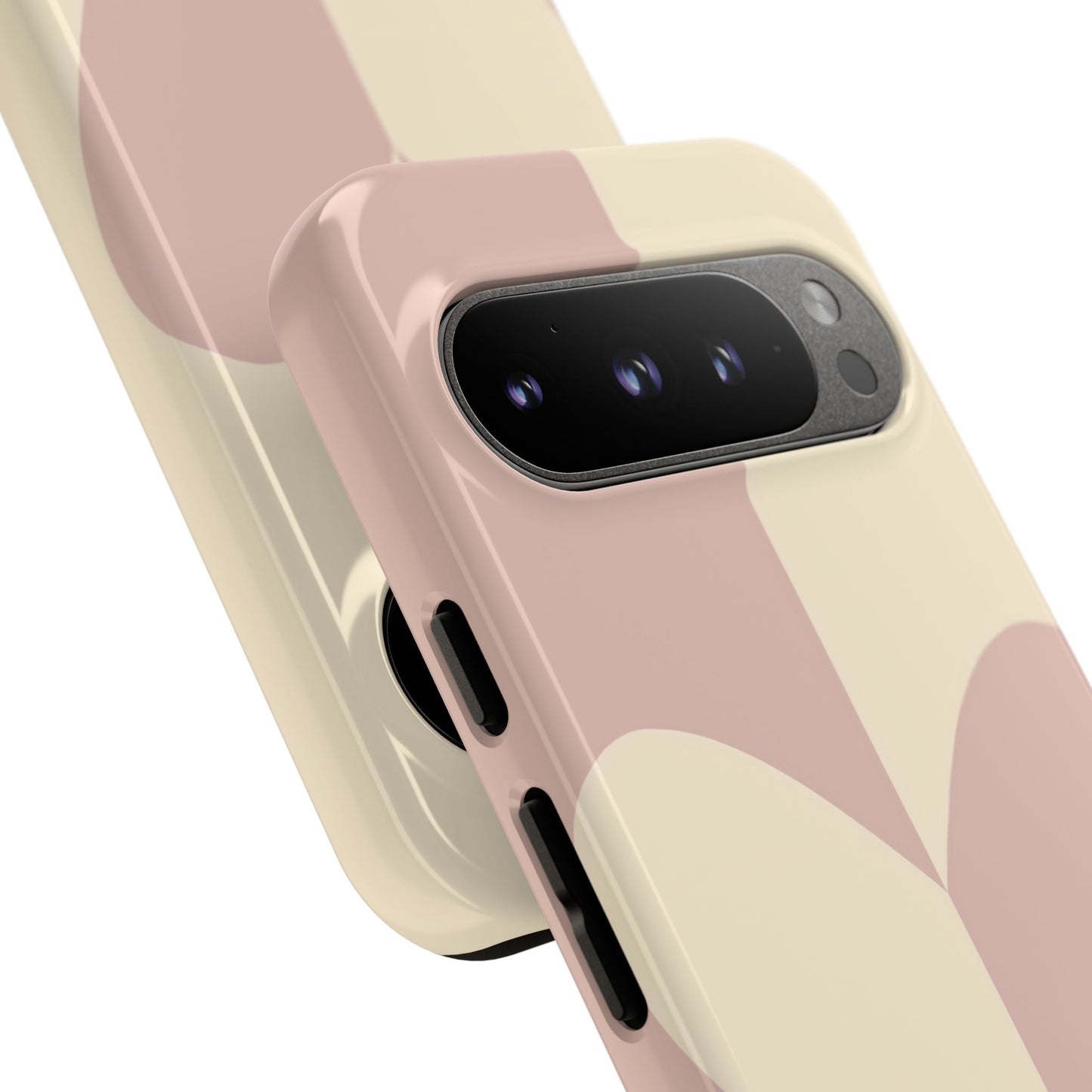 Be Mine in Brown and Beige - iPhone Case, Samsung Galaxy Case, Google Pixel Case