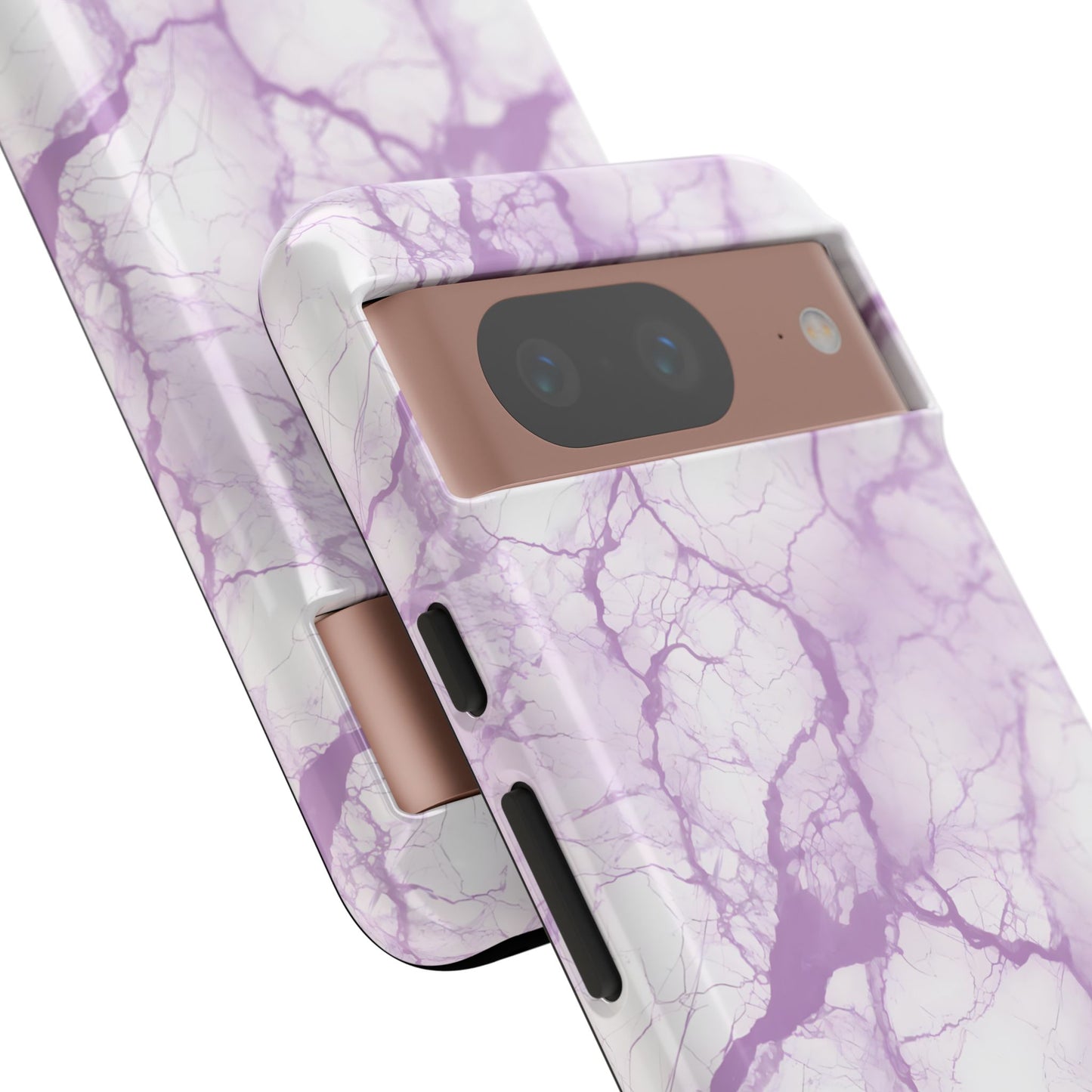 Marble Opulence in Purple - Tough Phone Case