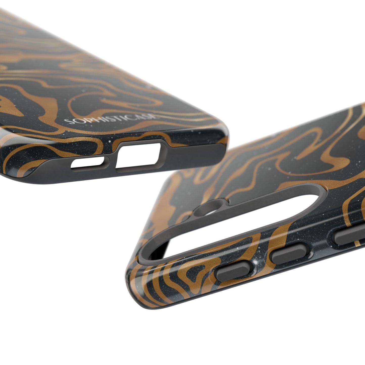 Cosmic Zebra in Black - iPhone Case, Samsung Galaxy Case, Google Pixel Case