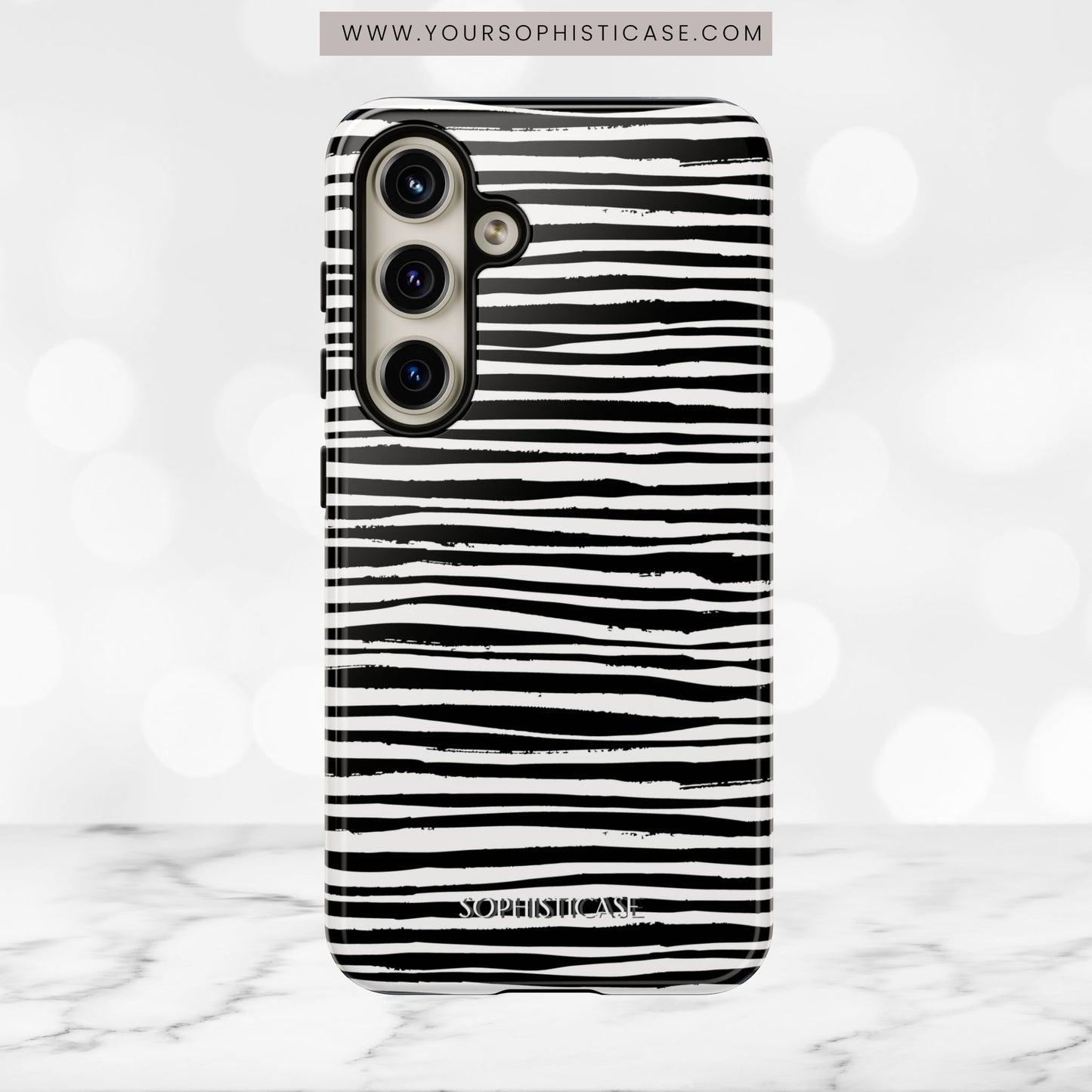 Dark Thoughts in Noir - iPhone Case, Samsung Galaxy Case, Google Pixel Case