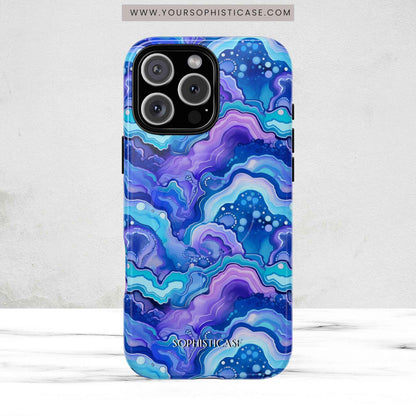 Nightstone in Lapis Wave - Magsafe Case