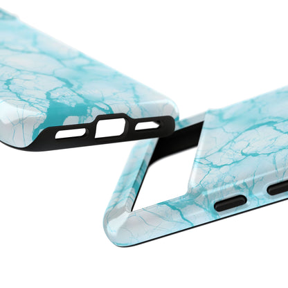 Marble Opulence in Aqua - Tough Phone Case