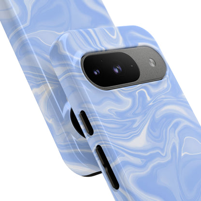 Liquid Dreams in Smoke Blue - Tough Phone Case