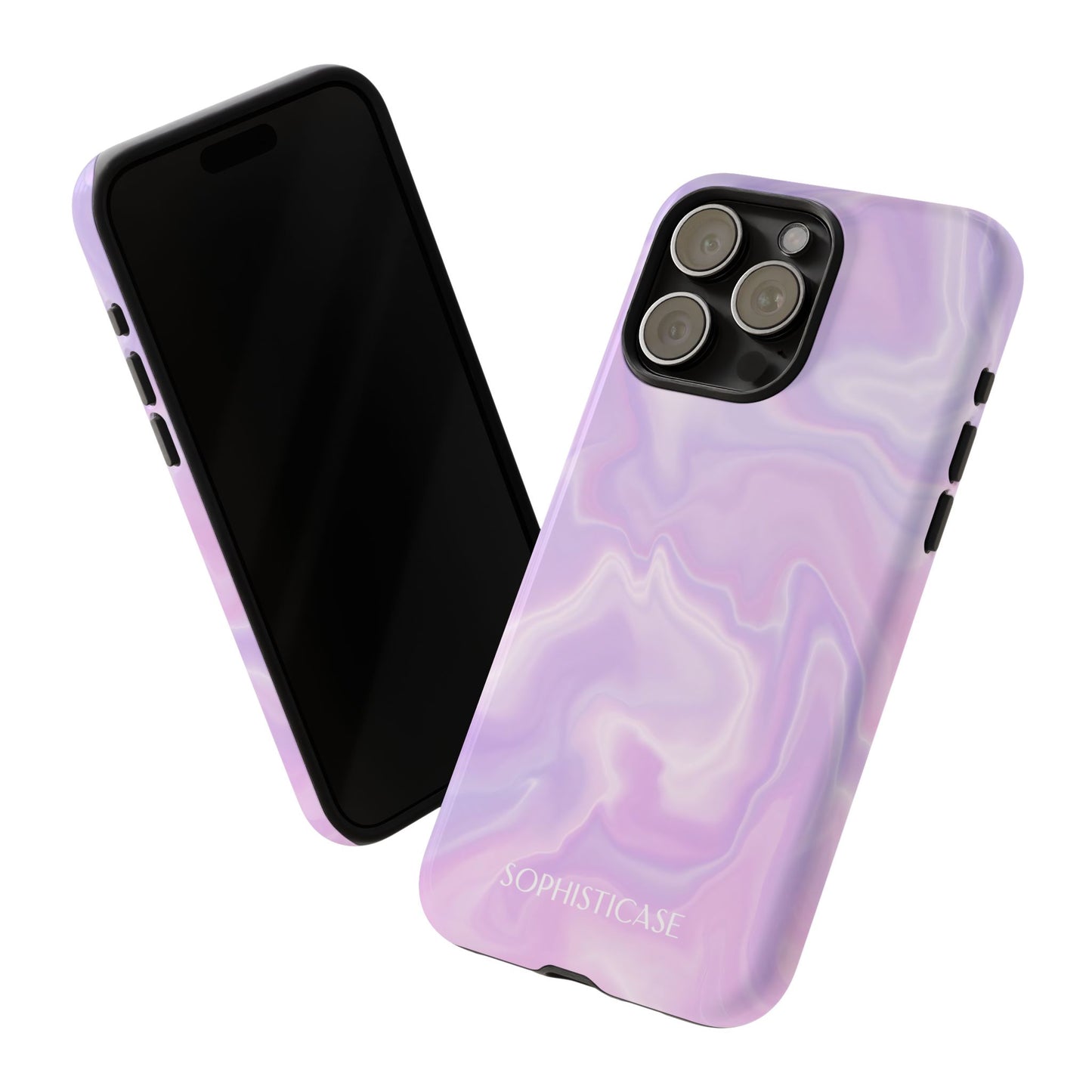 Liquid Magic in Sunset Haze - Protective Phone Case for iPhone