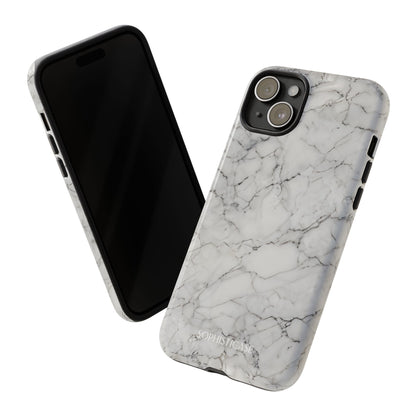 Marble Opulence in White - iPhone Case, Samsung Galaxy Case, Google Pixel Case