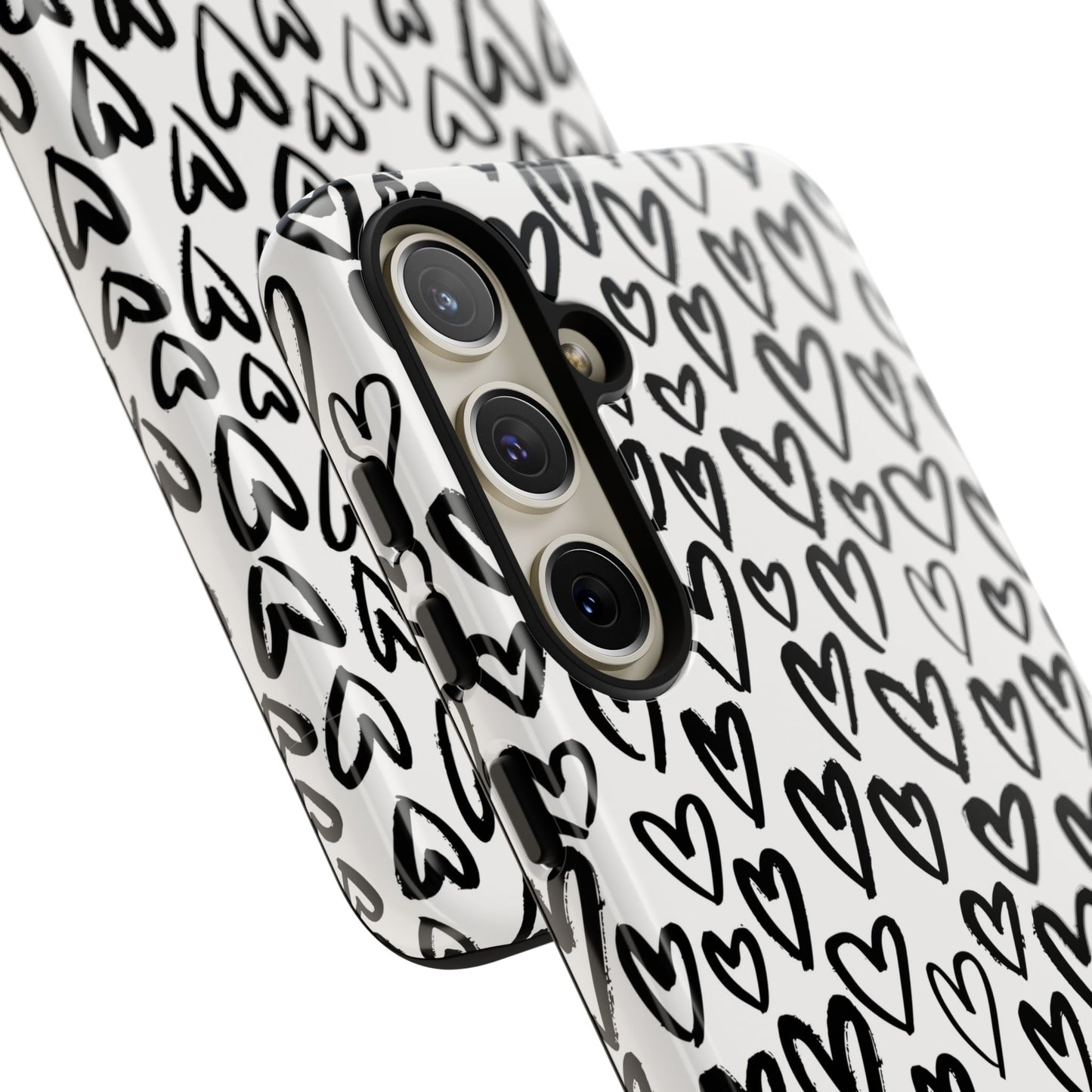 Dark Thoughts in Urban Heart - Tough Phone Case