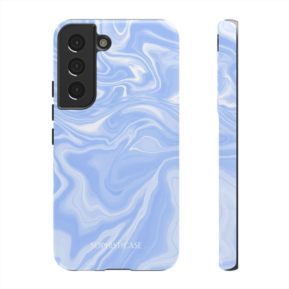 Liquid Dreams in Smoke Blue - Tough Phone Case