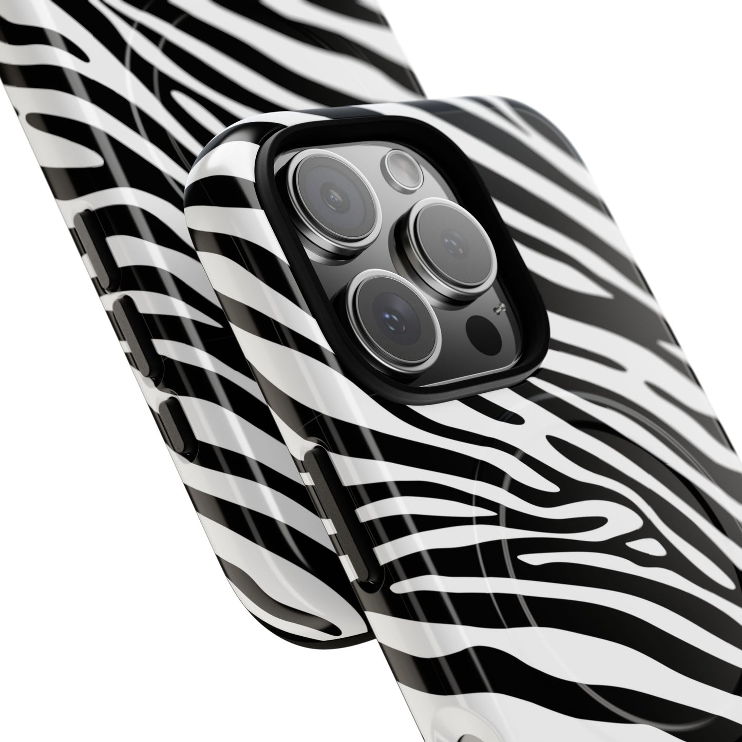 Dark Thoughts in Urban Zebra - iPhone Magsafe Case