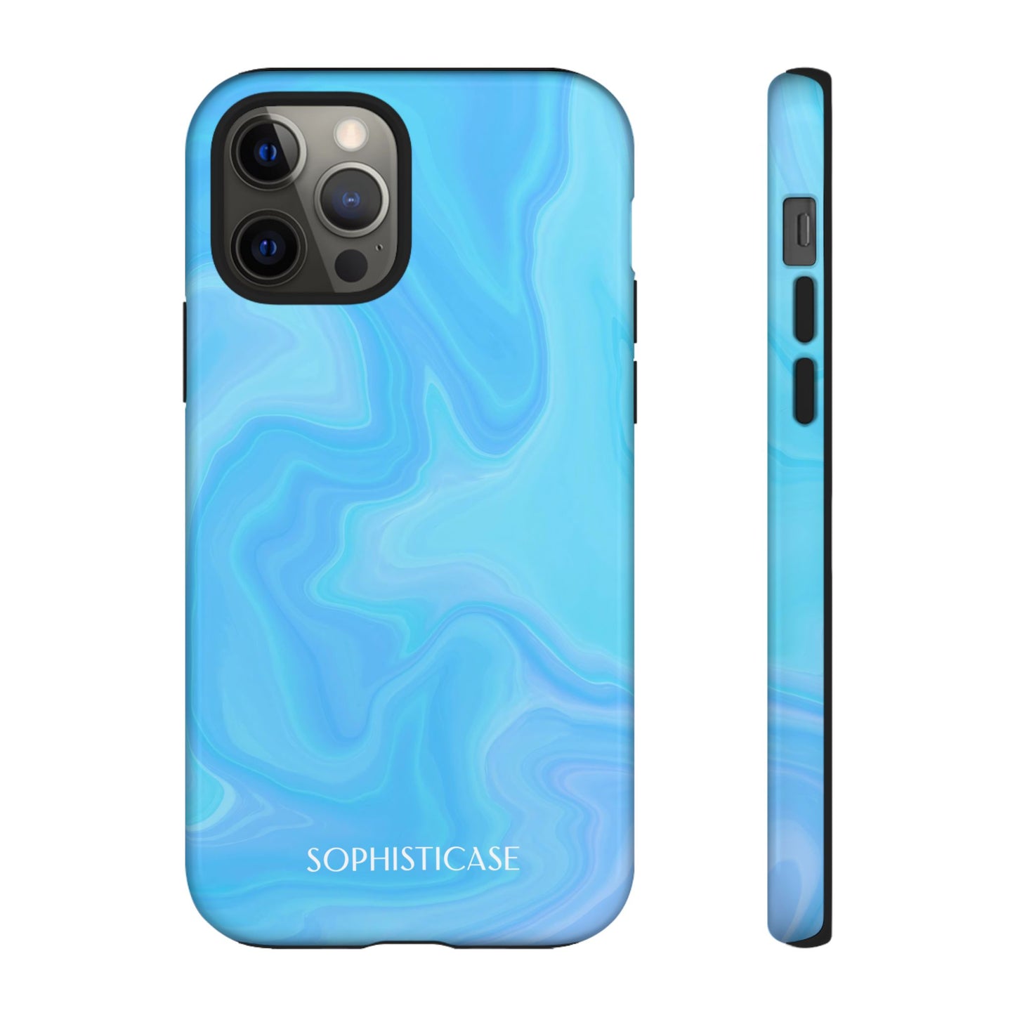 Liquid Magic in Blue - iPhone Case