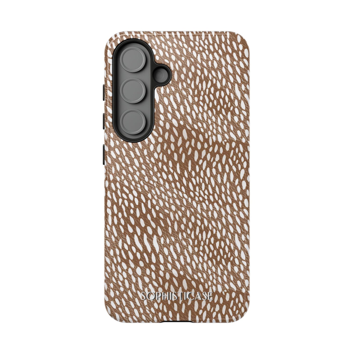 Oh Deer! in Brown - Drop Proof Phone Case for Samsung Galaxy