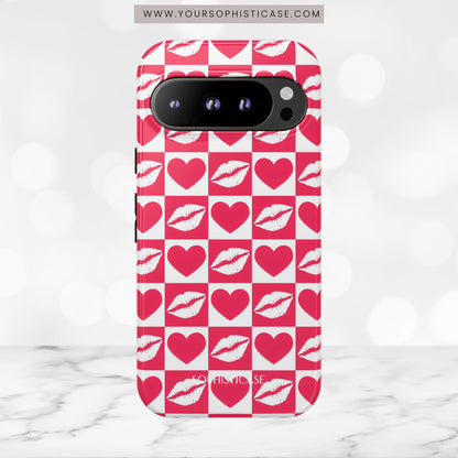 Belle Amie in Hot Pink - iPhone Case, Samsung Galaxy Case, Google Pixel Case