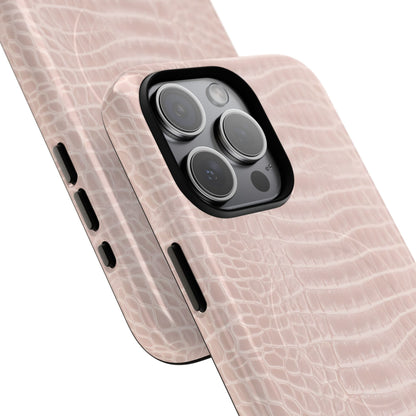 Luxe Leather in Neutral Beige - Magsafe Case