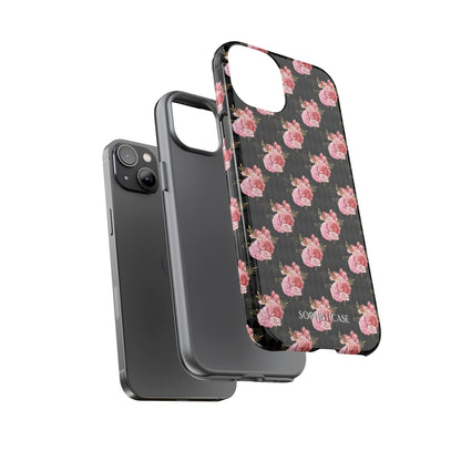 Rose Diamond Romance in Vivienne - Tough Phone Case