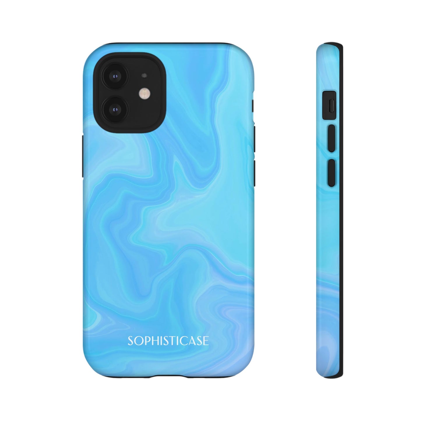 Liquid Magic in Blue - Drop Proof Phone Case for iPhone