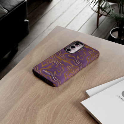 Cosmic Zebra in Purple - iPhone Case, Samsung Galaxy Case, Google Pixel Case