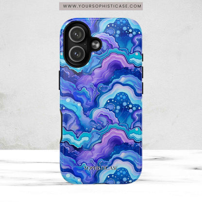 Nightstone in Lapis Wave - Magsafe Case