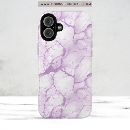 Marble Opulence in Purple - Magsafe Case