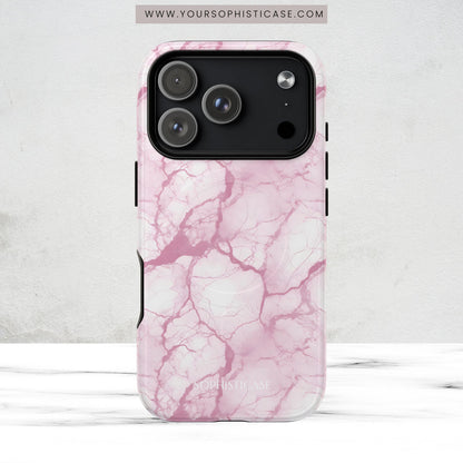 Marble Opulence in Pink - Magsafe Case