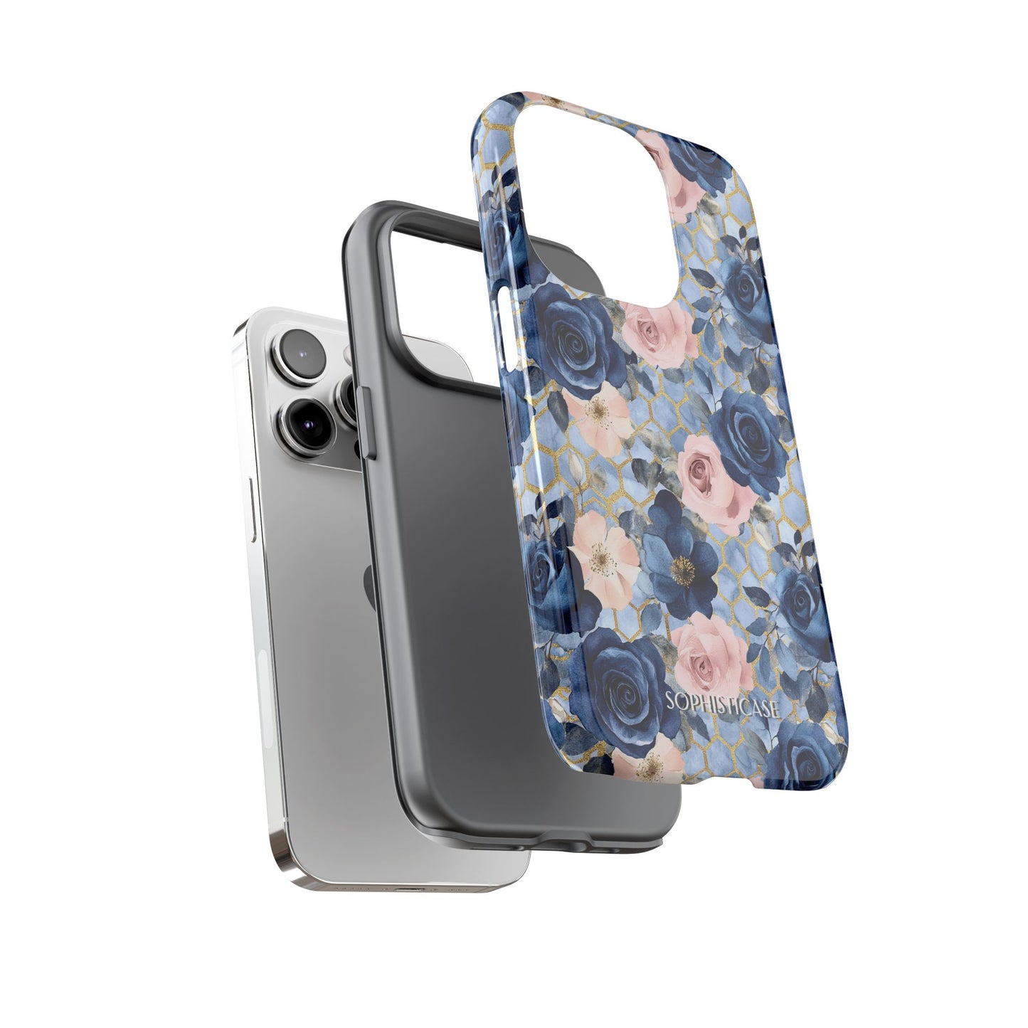 Royal Floral in Gilded Sky - Tough Phone Case