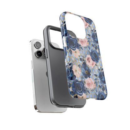 Royal Floral in Gilded Sky - Tough Phone Case