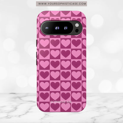 Tough Love in Purple - Tough Phone Case