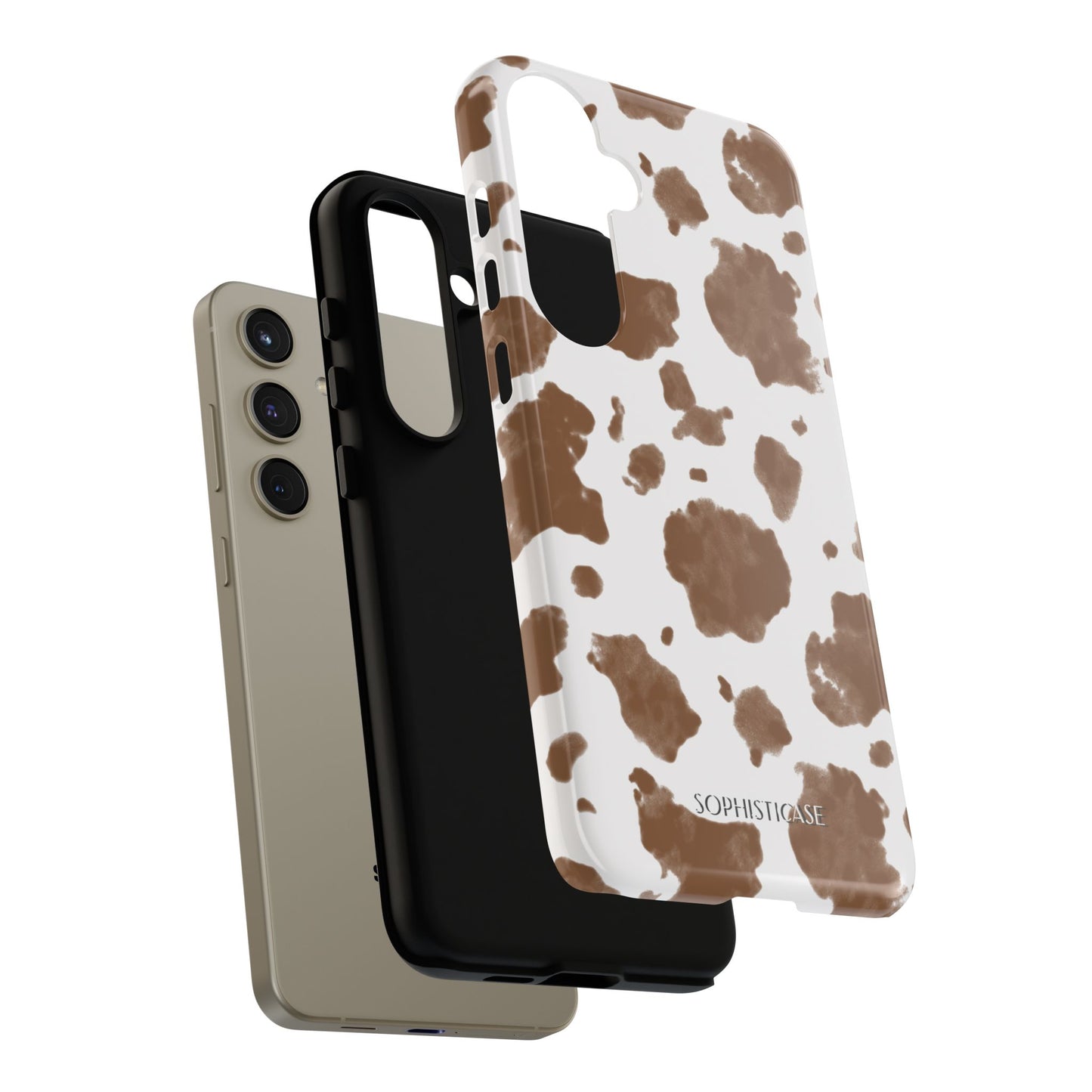 Holy Cow in Brown - iPhone Case, Samsung Galaxy Case, Google Pixel Case