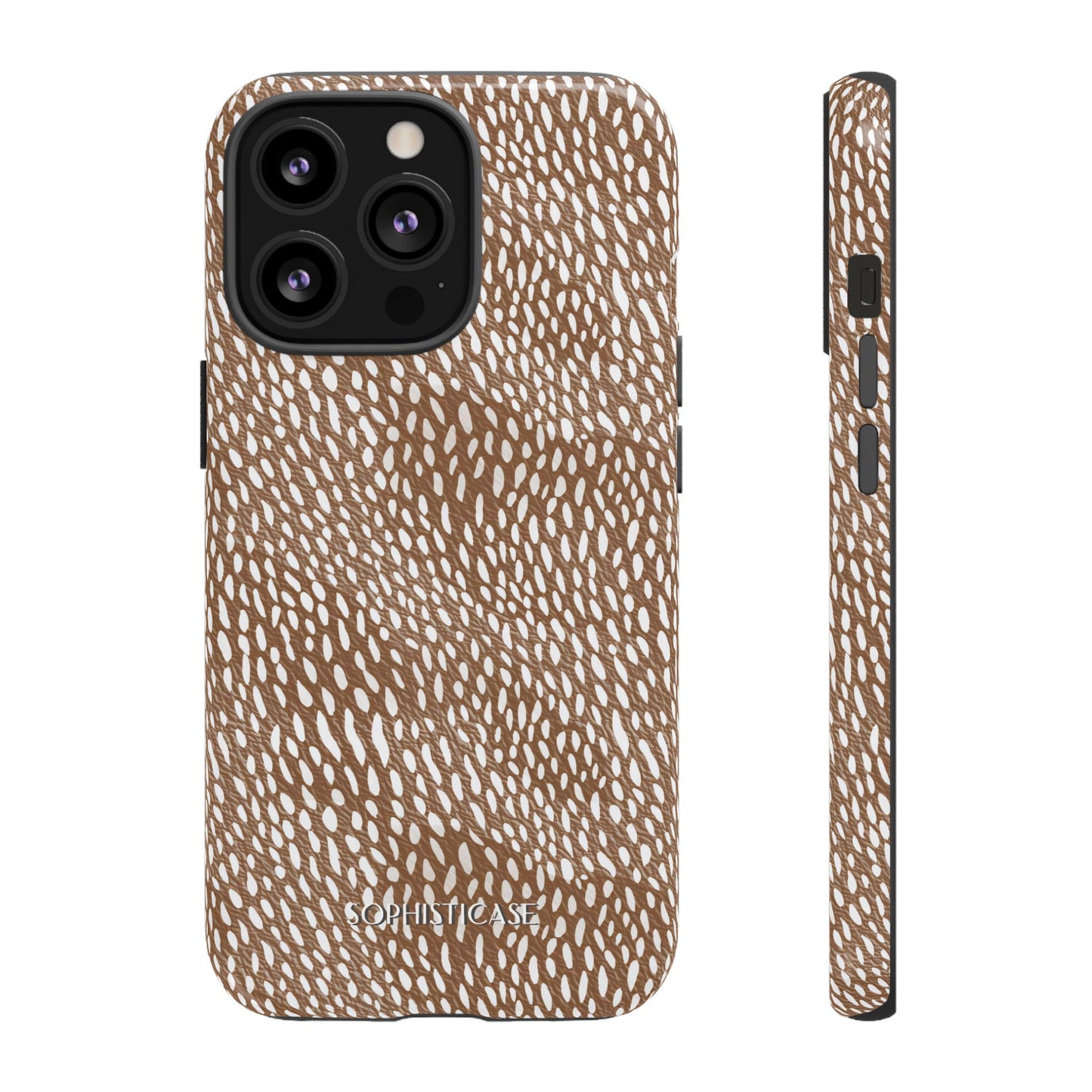 Oh Deer! in Brown- Tough Phone Case