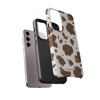 Holy Cow in Brown - Tough Phone Case