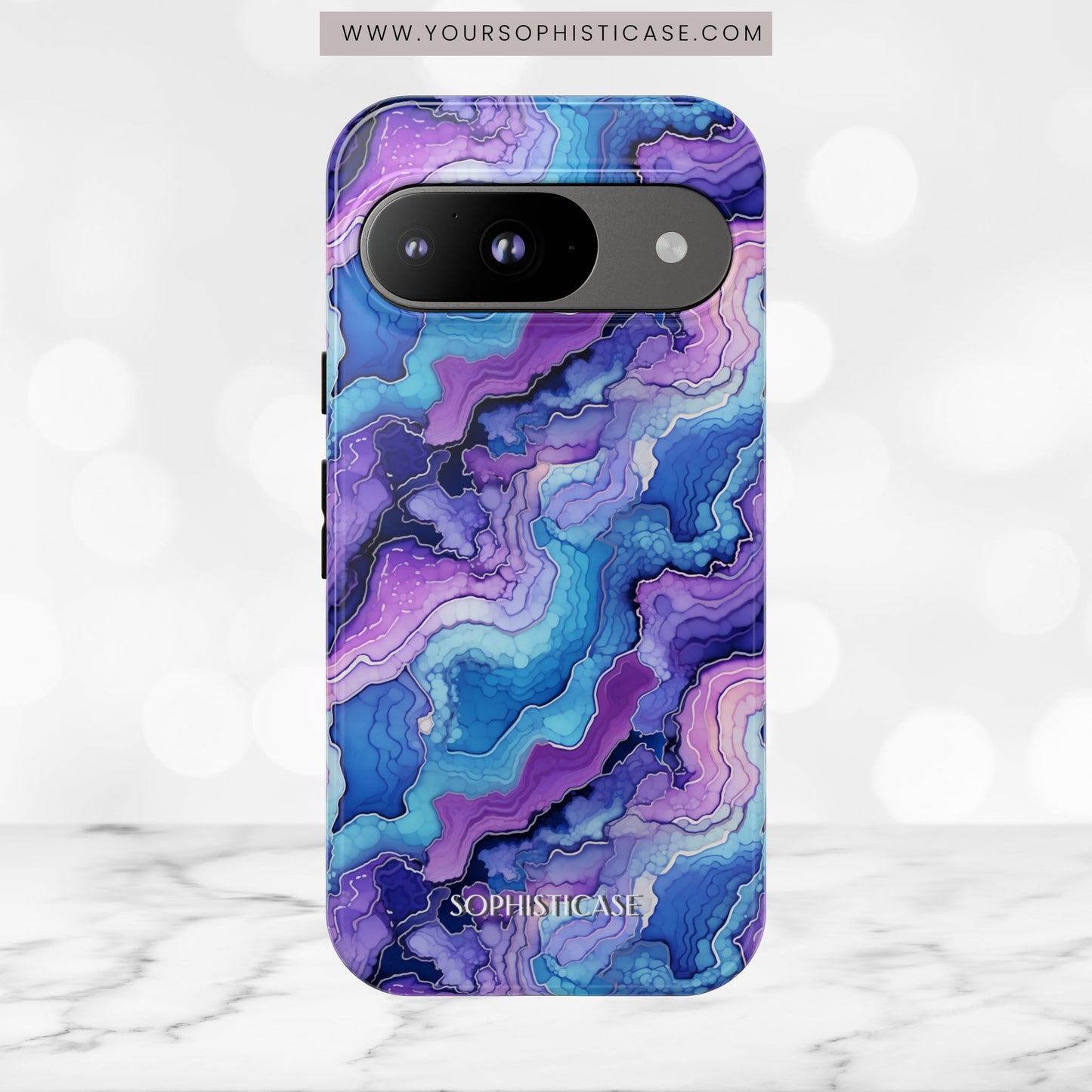 Nightstone in Indigo Tide - iPhone Case, Samsung Galaxy Case, Google Pixel Case