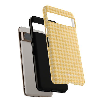 Diamond Diva in Mustard - Google Pixel Case