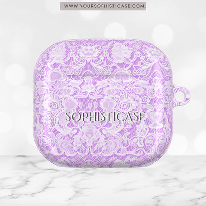 AirPod Cases - Luxe Lace in Purple