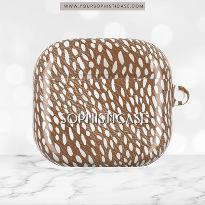 AirPod Cases - Oh Deer! in Brown
