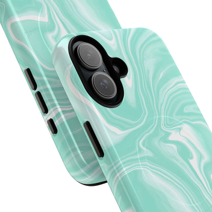Liquid Dreams in Green - Magsafe Case