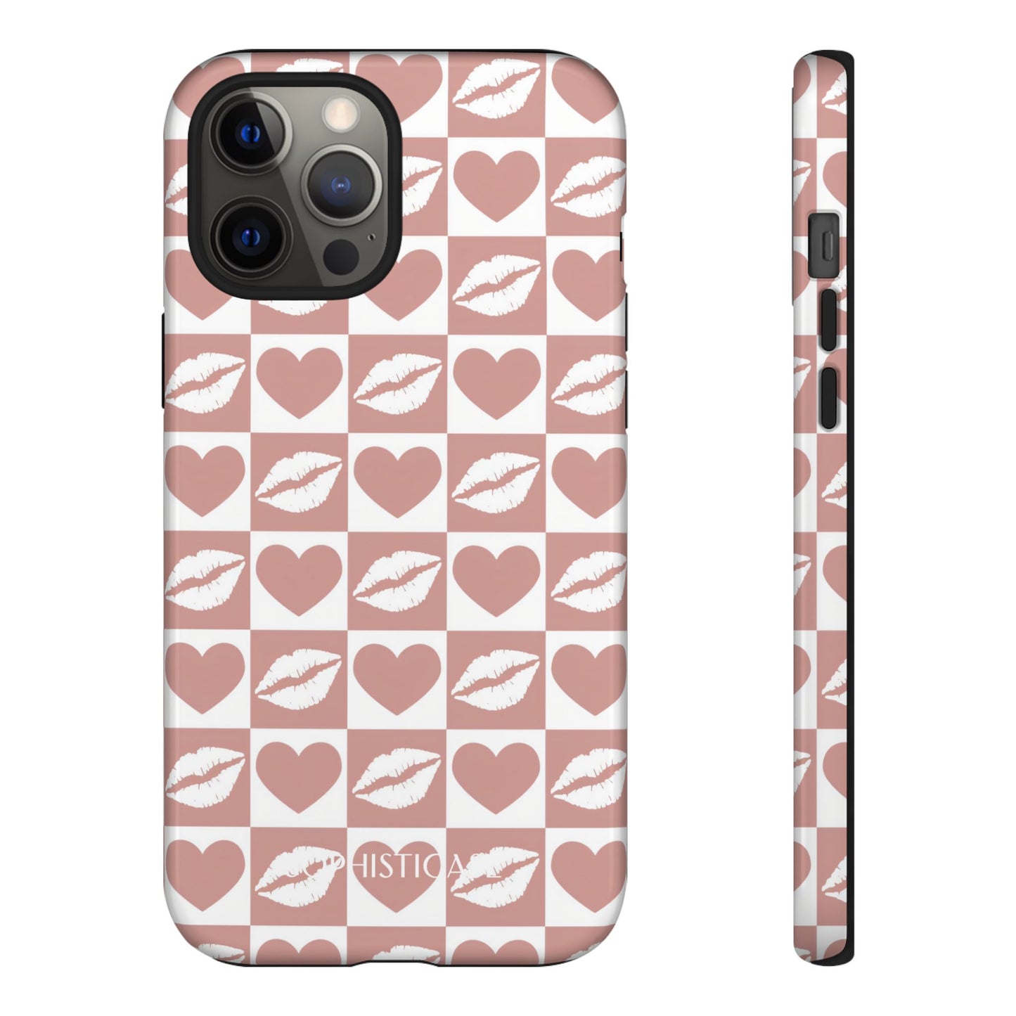 Belle Amie in Neutral Brown - Galentines Release - Drop Proof Protective Phone Case for iPhone, Samsung Galaxy and Google Pixel