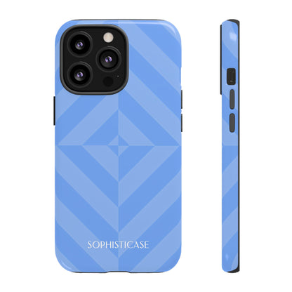 Zenergy in Blue - Dual Layer Shockproof Phone Case for iPhone, Google Pixel and Samsung Galaxy