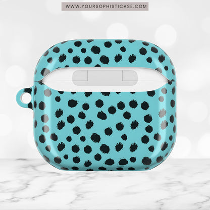 AirPod Cases - Cheetahs and Liars in Aqua