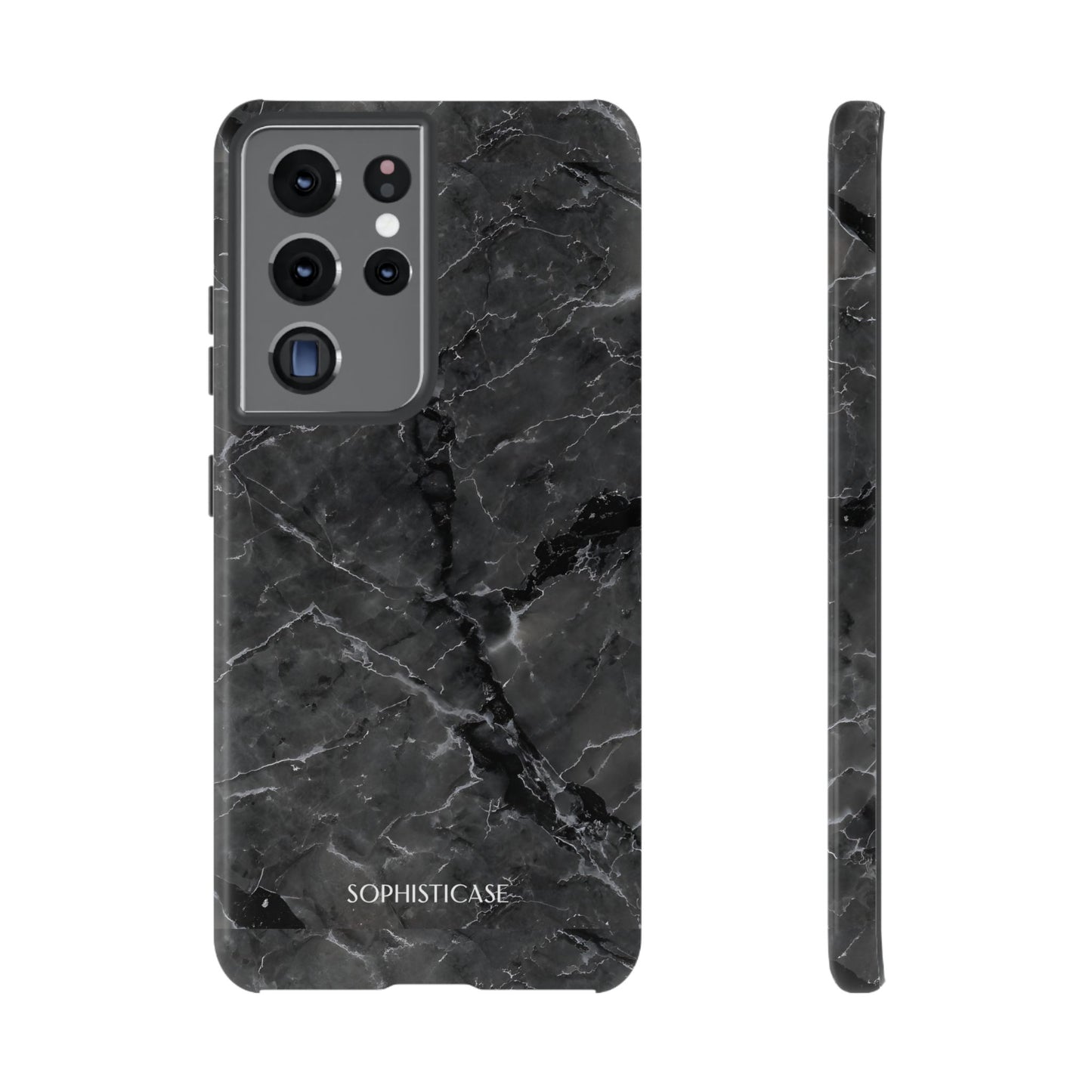 Marble Opulence in Black - iPhone Case, Samsung Galaxy Case, Google Pixel Case