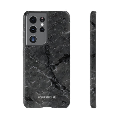 Marble Opulence in Black - iPhone Case, Samsung Galaxy Case, Google Pixel Case