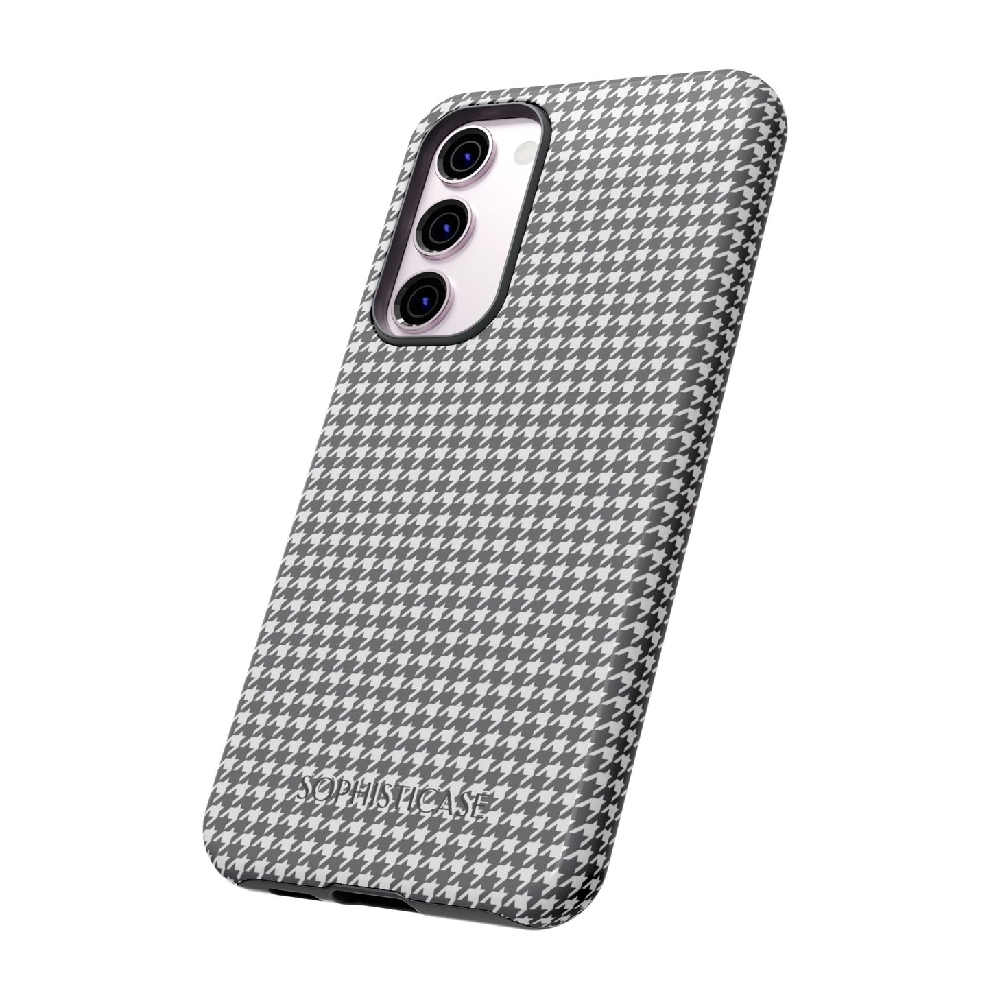 Tough Case - Houndstooth in Grey