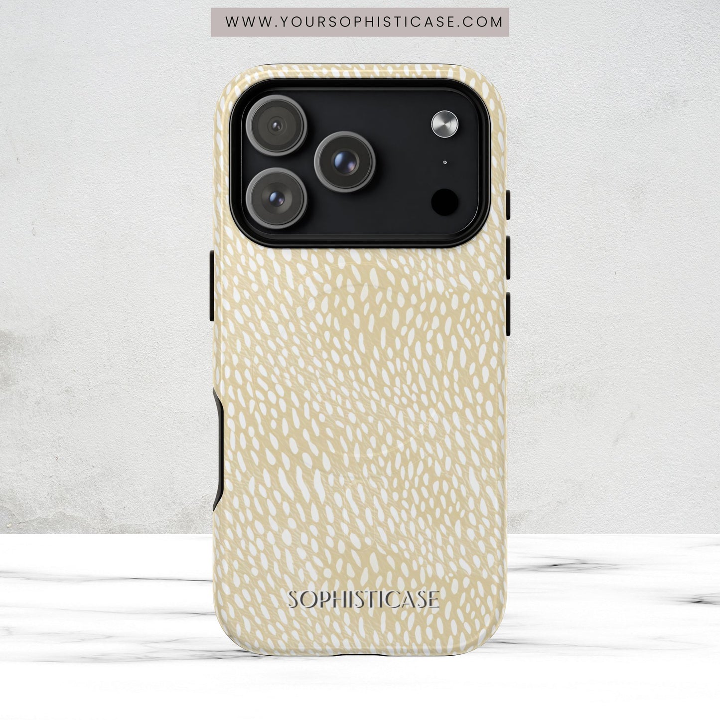 Oh Deer! in Neutral Beige - Magsafe Case