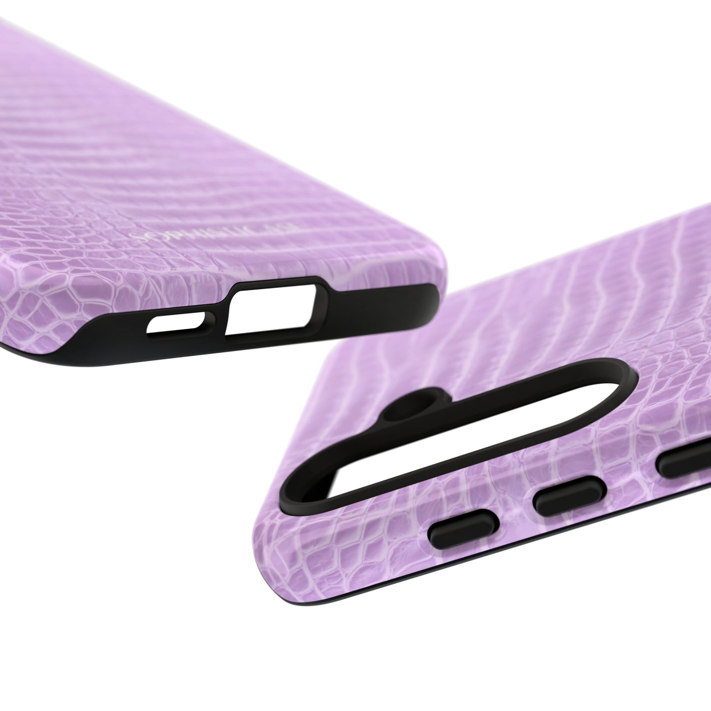 Luxe Leather in Purple - Tough Phone Case