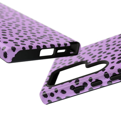 Cheetahs and Liars in Purple - Tough Phone Case