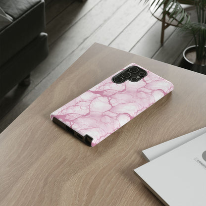 Marble Opulence in Pink - Tough Phone Case