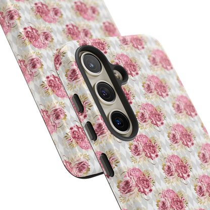 Rose Diamond Romance in Colette - Tough Phone Case