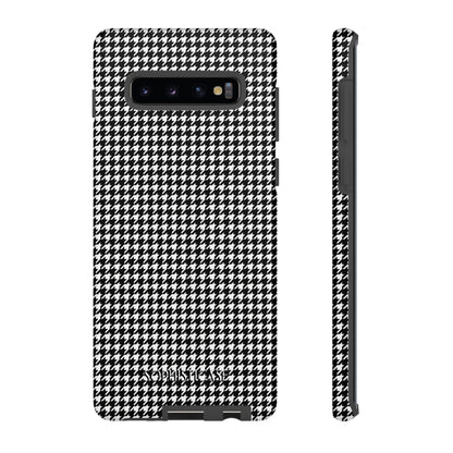 Tough Case - Houndstooth in Black