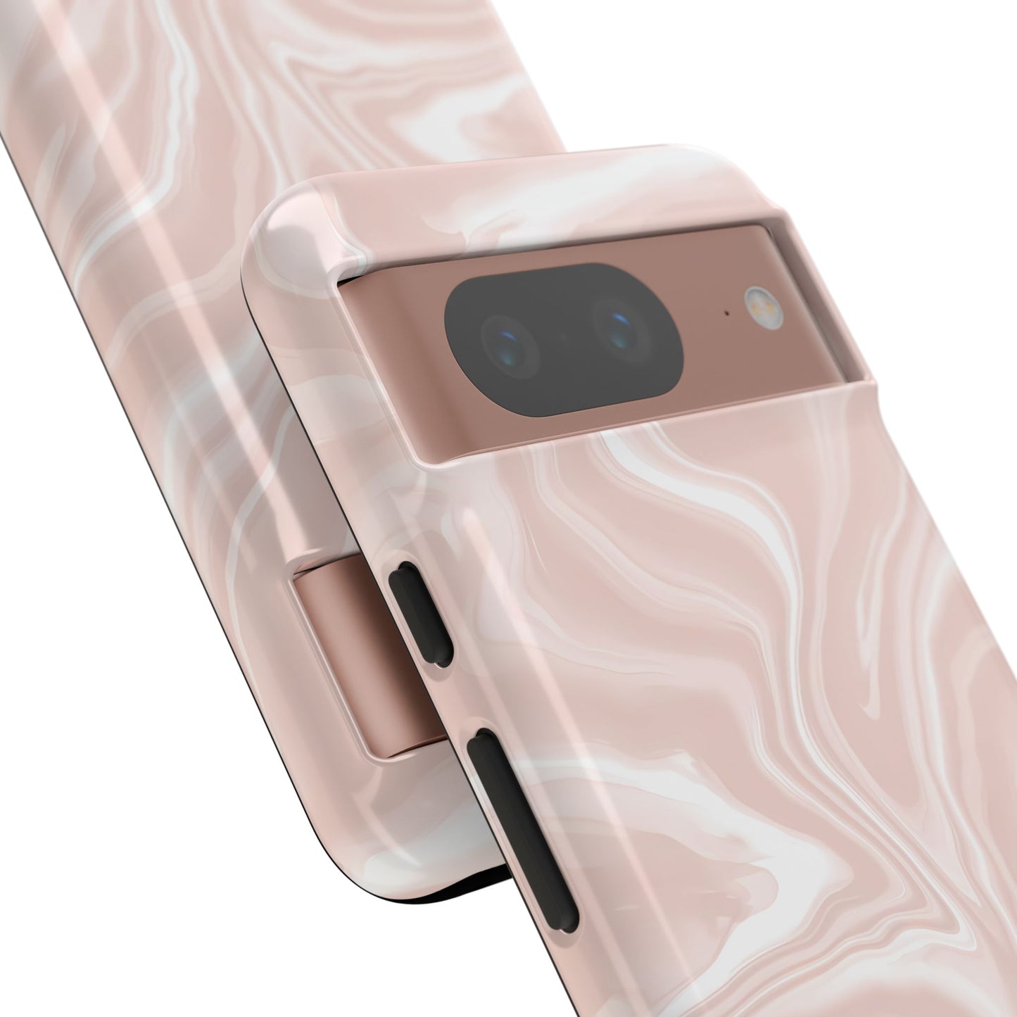 Liquid Dreams in Neutral Beige - Tough Phone Case