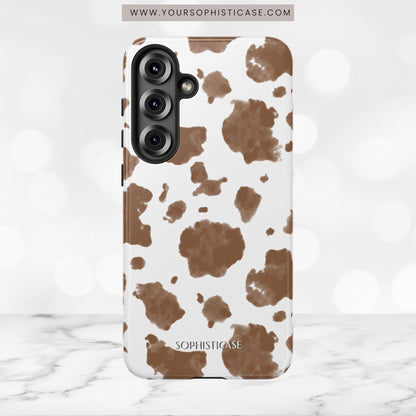 Holy Cow in Brown - iPhone Case, Samsung Galaxy Case, Google Pixel Case
