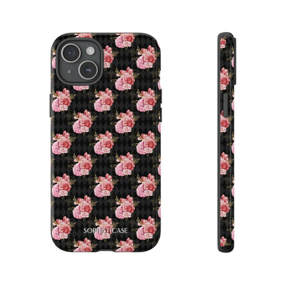 Rose Diamond Romance in Vivienne - Tough Phone Case