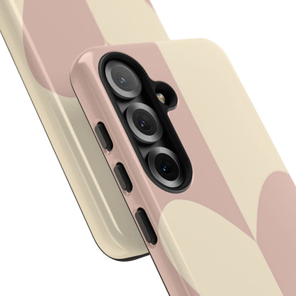 Be Mine in Brown and Beige - iPhone Case, Samsung Galaxy Case, Google Pixel Case